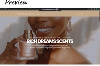design skincare shopify store skincare beauty website skincare shopify website