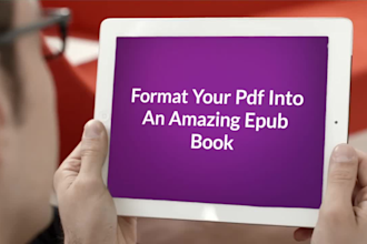 expertly convert and format your word doc into epub for kindle, itunes, and more