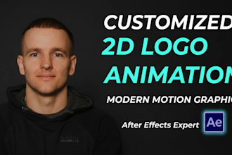 create a custom signature logo animation and professional intro