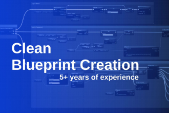create clean blueprints in unreal engine