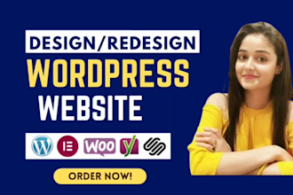 design, redesign, build, revamp, clone, edit, fix, business wordpress website