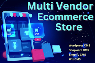 develop multi vendor woocommerce webshop or ecommerce store