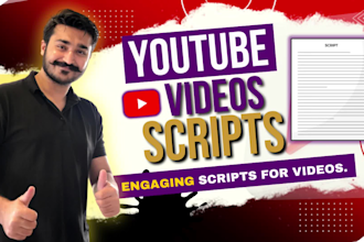 write catchy scripts for cashcow and faceless youtube videos