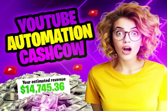 make faceless youtube automation channel, cash cow videos