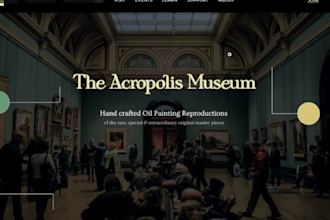 art gallery website museum website  art gallery store