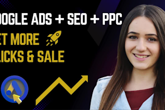 do SEO and run high converting google ads and PPC campaign
