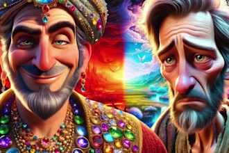 animated ai video art, ai animation story and ai tiktok videos in 24 hours