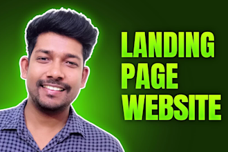 design responsive landing page wordpress website