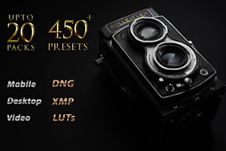 deliver 450 premium preset bundle