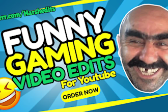 create a funny gaming moments video with meme edits
