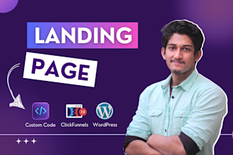create high converting landing page, sales page