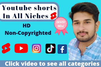 give you top 10 viral youtube shorts videos and complete setup of channel