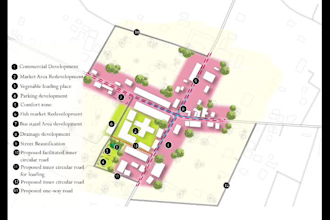 do professional site plan, master plan illustrations