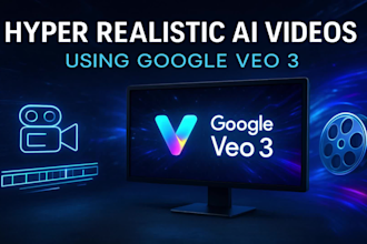 create hyper realistic videos using gemini google veo 3 ai
