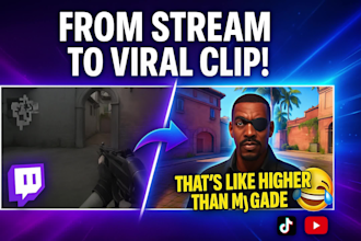 turn your twitch vods into viral youtube highlights