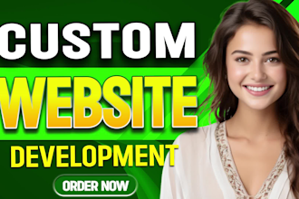 build rebuild custom website development full stack front end back end developer