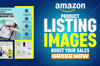 do amazon product photography, lifestyle, listing, infographic images