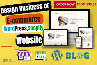 develop a professional ecommerce online store website