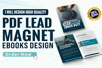 create professional pdf lead magnet design