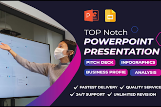 create elegant powerpoint presentation and google slides