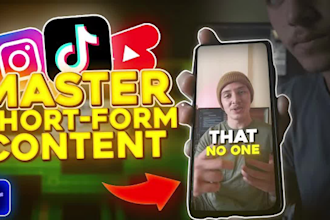 edit reels and shorts for your instagram, tiktok, youtube
