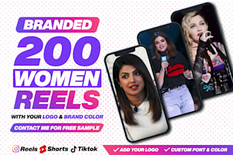 make women motivational instagram reels or youtube shorts