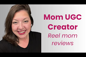 create relatable ugc videos as a millennial mom creator