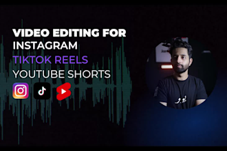 edit tiktok videos, instagram reels and youtube shorts
