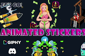 make animated telegram stickers whatsapp, emoji, gifs, giphy, discord, crypto