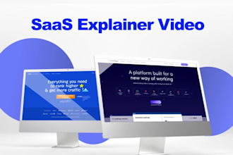 create a saas explainer video and saas product demo