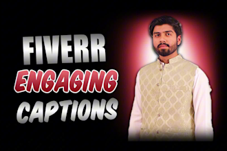 edit engaging caption for your videos