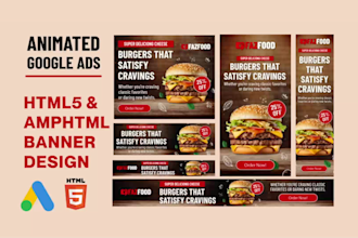 create HTML5 animated banner ads for google ads