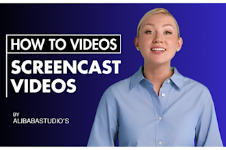 demo your website, app or software through a professional screencasting videos