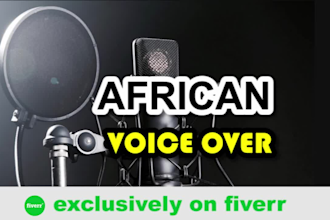 record african voice over