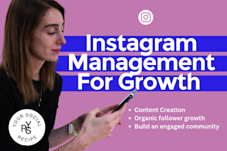 manage your instagram for growth