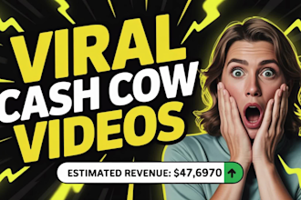 create high quality cash cow videos in finance, luxury and motivational niches