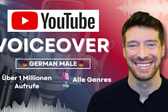 deliver your german youtube voiceover