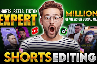 create custom trending youtube shorts, tiktok videos and instagram reels