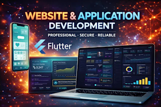 convert figma to flutter for mobile and web app development