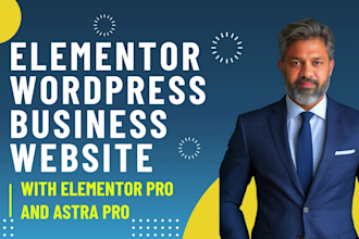 build a fast elementor wordpress business website with astra pro