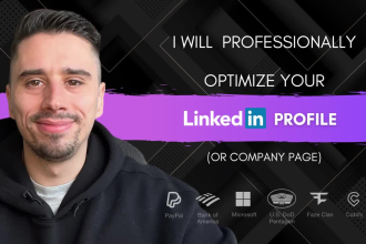 professionally optimize your linkedin profile