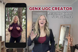 create relatable ugc videos for a gen x audience