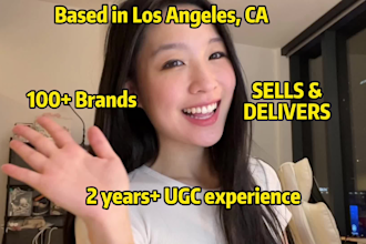 create viral organic ugc video ads for instagram, facebook or tiktok