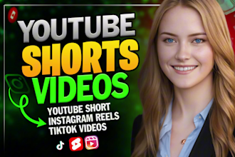edit trending youtube shorts, instagram reels and tiktok videos for you