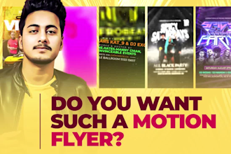do 3d motion flyer