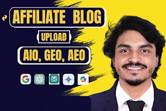 rank affiliate blogs with SEO, ai optimization aio, GEO, and aeo
