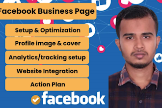 create, setup, and optimize facebook page for your business