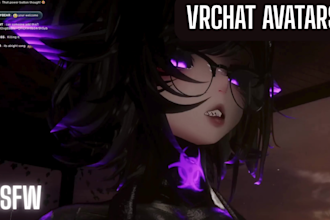 do vrchat furry avatar 3d vrchat avatar fursona vrc furry nsfw avatar vr
