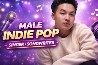 be your male indie pop singer songwriter