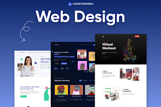 design a modern website that improves performance and conversion